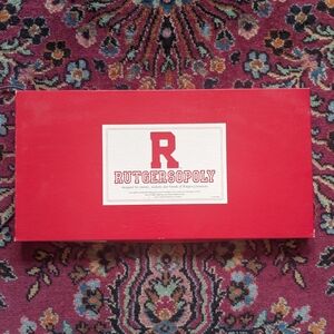 Vintage Rutgersopoly Ruthers Monopoly Board Game 1st Edition